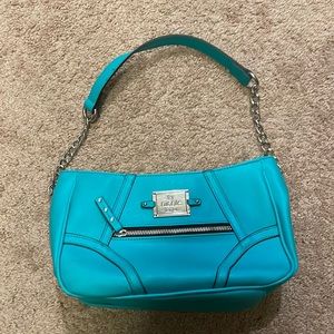 Teal purse